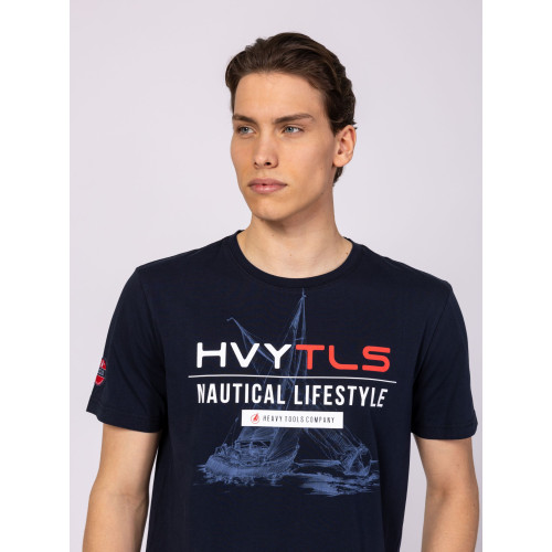 Heavy Tools MANROS25 Heavy Tools MANROS25 Férfi Póló Navy