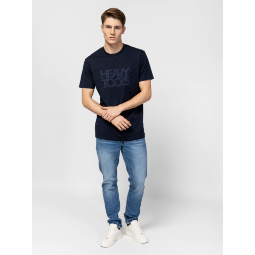 Heavy Tools MALEKO Férfi Póló Navy