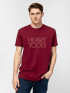 Heavy Tools MALEKO Férfi Póló Burgundy