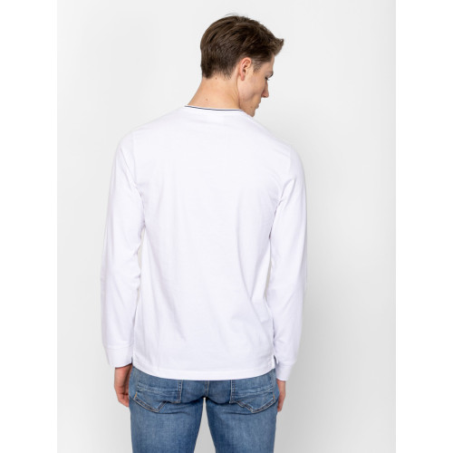 Heavy Tools CLENTOS Férfi Hosszú ujjú póló White