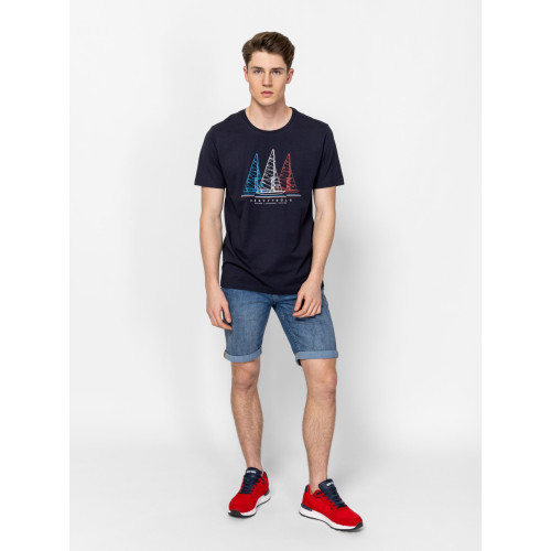 Heavy Tools MEPROS Férfi Póló Navy