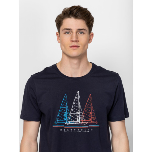 Heavy Tools MEPROS Férfi Póló Navy