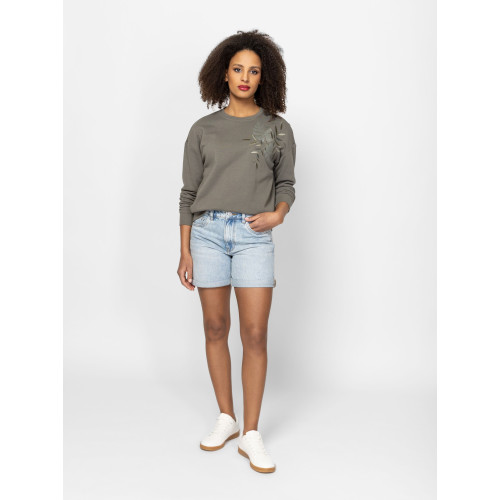 Heavy Tools DAMMY Női Pulóver Khaki