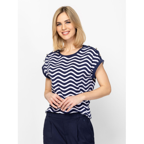 Heavy Tools MILENA Női Póló Wavy