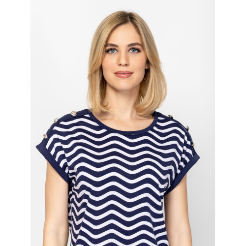 Heavy Tools MILENA Női Póló Wavy