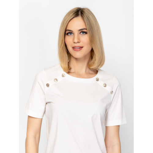 Heavy Tools MARTELLA Női Póló Ecru