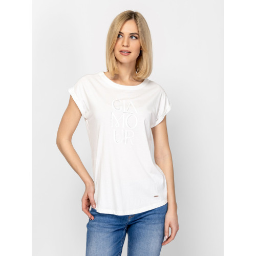 Heavy Tools MALENAS26 Női Póló Ecru