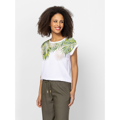 Heavy Tools MONAS26 Női Póló Palms