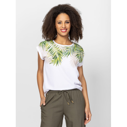 Heavy Tools MONAS26 Női Póló Palms