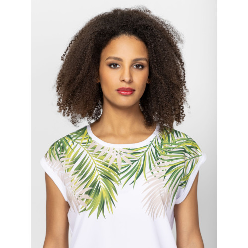 Heavy Tools MONAS26 Női Póló Palms