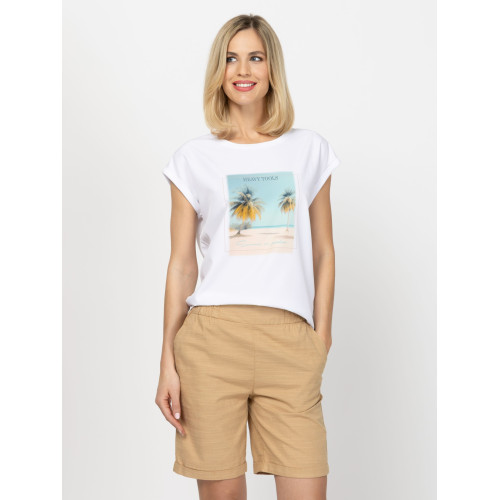 Heavy Tools WONA Női Rövidnadrág Beige