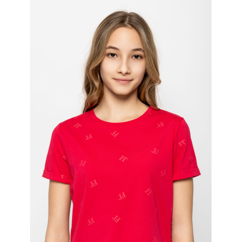 Heavy Tools MOMI Junior-Gyerek Póló Carmin