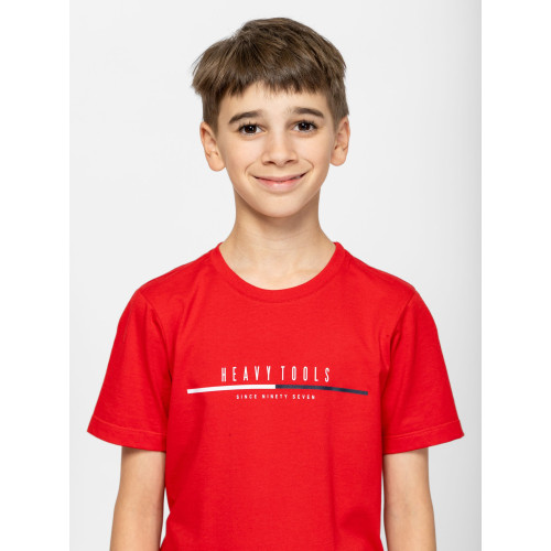 Heavy Tools MERCA Junior-Gyerek Póló Red