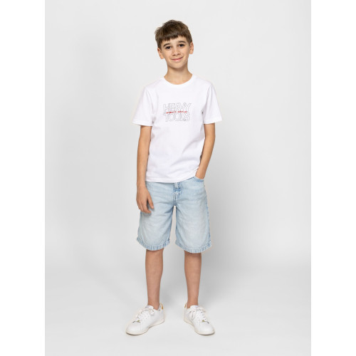 Heavy Tools MALDSON Junior-Gyerek Póló White