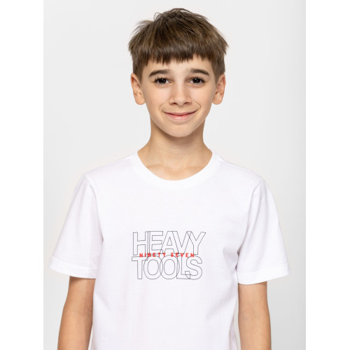 Heavy Tools MALDSON Junior-Gyerek Póló White