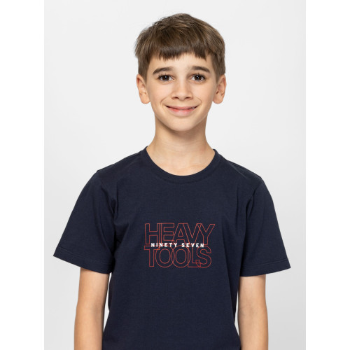 Heavy Tools MALDSON Junior-Gyerek Póló Navy