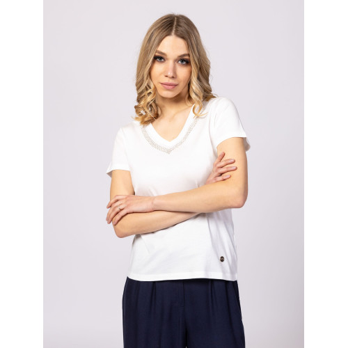 Heavy Tools MILGRITA Női Póló Ecru