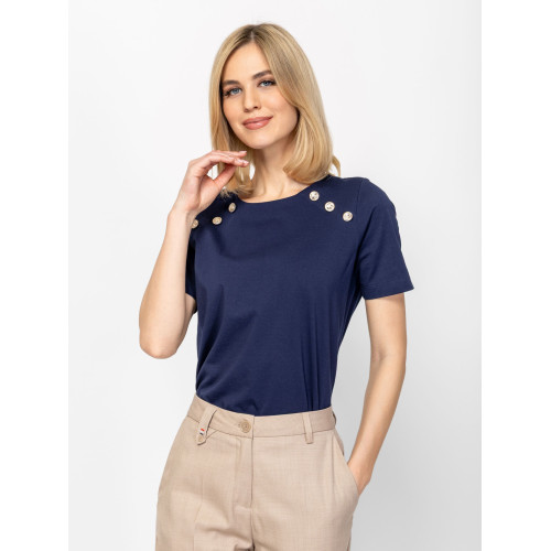 Heavy Tools MARTELLA Női Póló Navy