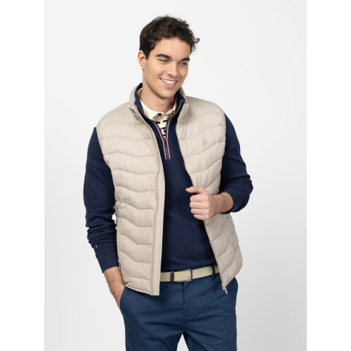 Heavy Tools NITBIA Férfi Mellény Beige