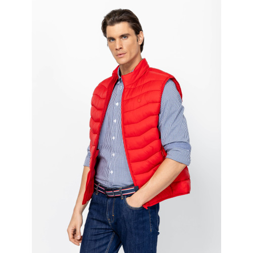 Heavy Tools NITBIA Férfi Mellény Red