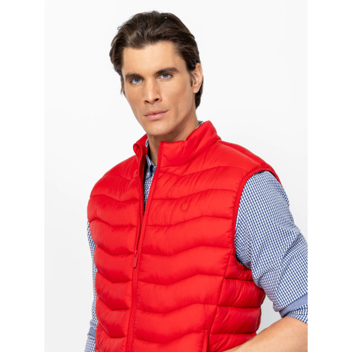 Heavy Tools NITBIA Férfi Mellény Red