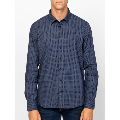 Heavy Tools RAMOSW25 Férfi Ing Honeycomb