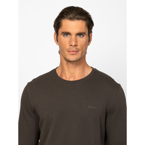 Heavy Tools DALIEN Férfi Pulóver Oilgreen