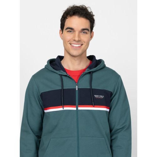 Heavy Tools SERVIO Férfi Pulóver Teal