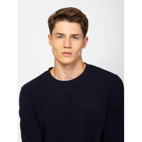 Heavy Tools CHAMBERS Férfi Hosszú ujjú póló Navy