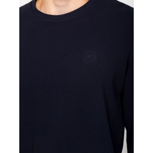 Heavy Tools CHAMBERS Férfi Hosszú ujjú póló Navy