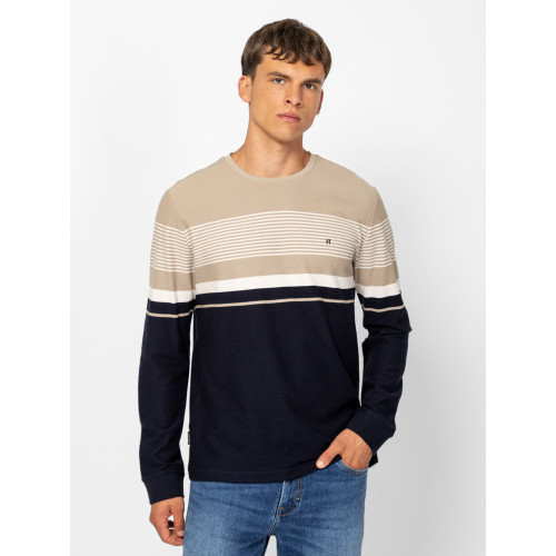 Heavy Tools CAVE Férfi Hosszú ujjú póló Sesame