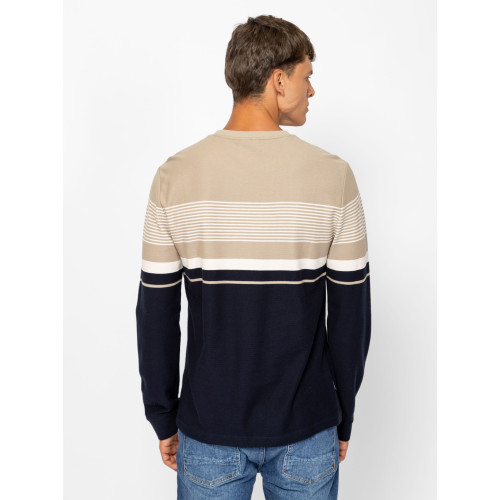 Heavy Tools CAVE Férfi Hosszú ujjú póló Sesame