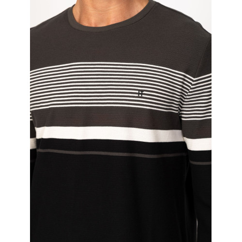 Heavy Tools CAVE Férfi Hosszú ujjú póló Darkolive