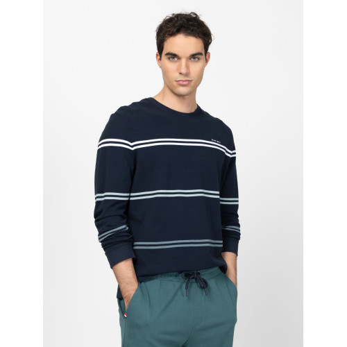 Heavy Tools CLUDIO Férfi Hosszú ujjú póló Navy