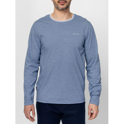 Heavy Tools CALDERON Férfi Hosszú ujjú póló Navy