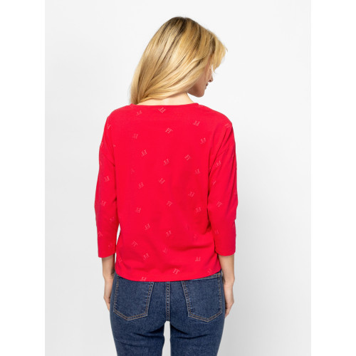 Heavy Tools CRESY Női Hosszú ujjú póló Carmin