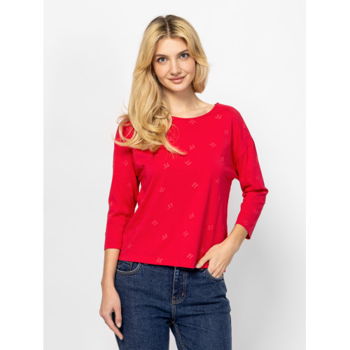 Heavy Tools CRESY Női Hosszú ujjú póló Carmin