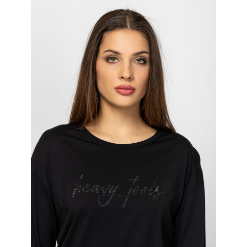 Heavy Tools COLTANA Női Hosszú ujjú póló Black