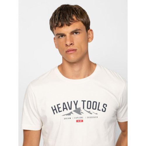 Heavy Tools MAREA Férfi Póló Bone