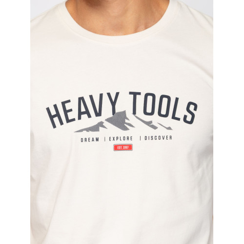 Heavy Tools MAREA Férfi Póló Bone