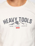 Heavy Tools MAREA Férfi Póló Bone