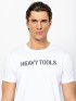 Heavy Tools MARSHALL Férfi Póló White