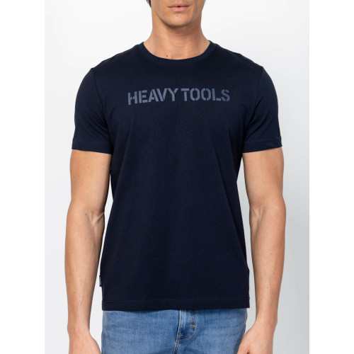 Heavy Tools MARSHALL Férfi Póló Navy