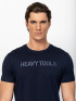 Heavy Tools MARSHALL Férfi Póló Navy