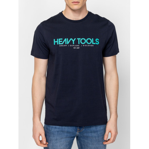 Heavy Tools MAILS26 Férfi Póló Navy