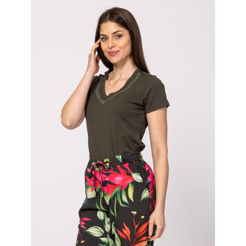 Heavy Tools MILGRITA Női Póló Khaki