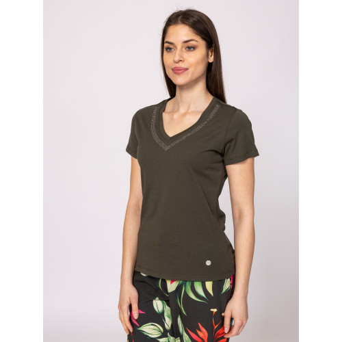 Heavy Tools MILGRITA Női Póló Khaki