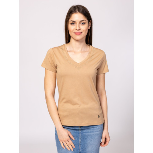 Heavy Tools MILGRITA Női Póló Caramel