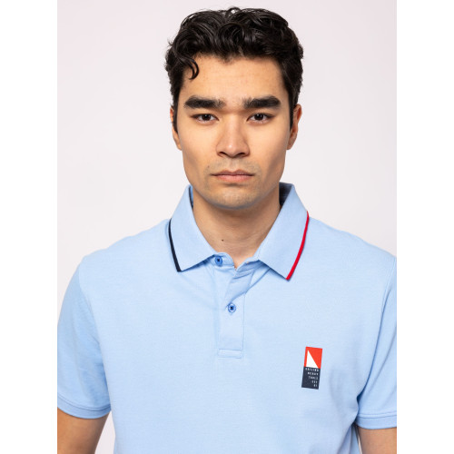 Heavy Tools DARIEN Férfi Galléros póló Lightblue