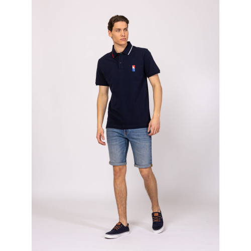 Heavy Tools DARIEN Férfi Galléros póló Navy